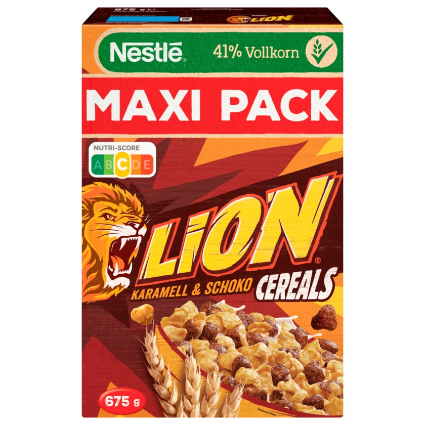 Nestlé Lion Cereals Karamell & Schoko Maxipack 675g